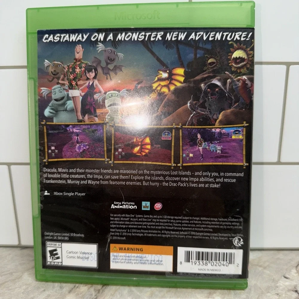 Hotel Transylvania 3: Monsters Overboard - Microsoft Xbox One - Good CB NTSC